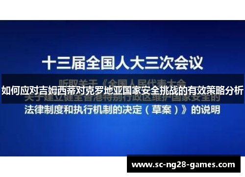 如何应对吉姆西蒂对克罗地亚国家安全挑战的有效策略分析 如何应对吉姆西蒂对克罗地亚国家安全挑战的有效策略分析